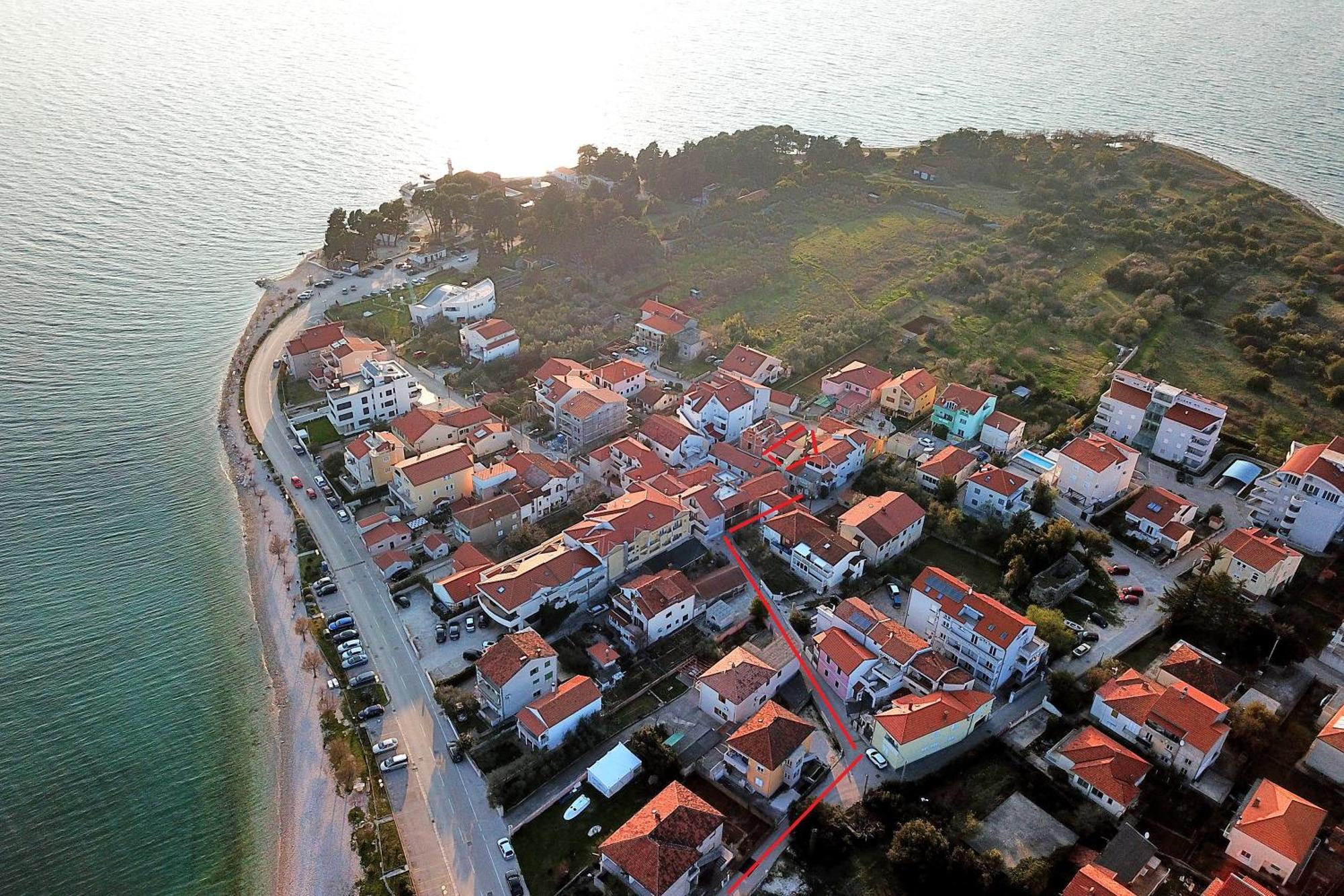 Julijana Leilighet Zadar Eksteriør bilde